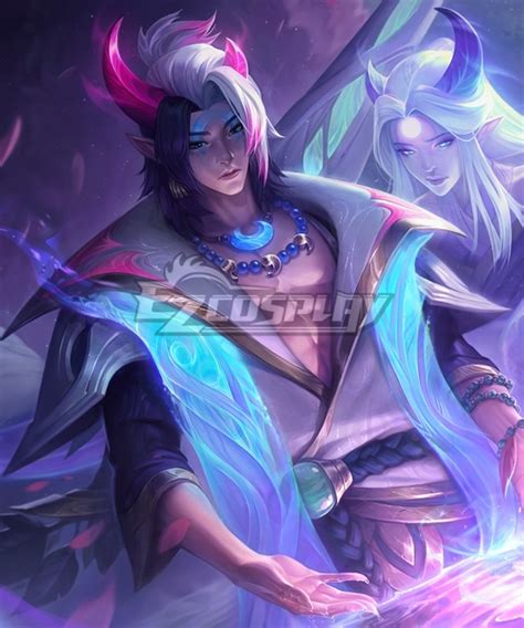 League of Legends LOL Spirit Blossom Aphelios Cosplay Costume