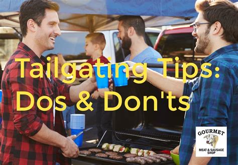 tailgating tips | Gourmet Meat & Sausage Shop