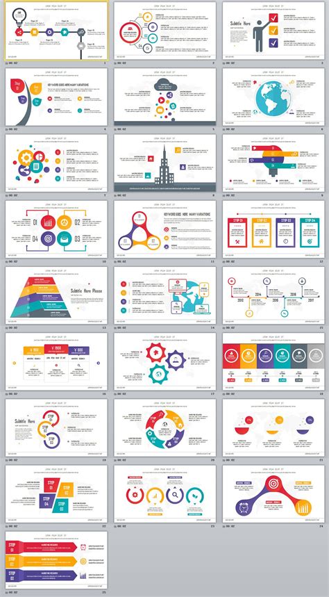 25 best infographic presentation powerpoint templates – Artofit