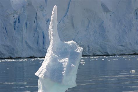 Antarctic Icebergs In The Waters Of The Ocean Stock Photo - Image of ...