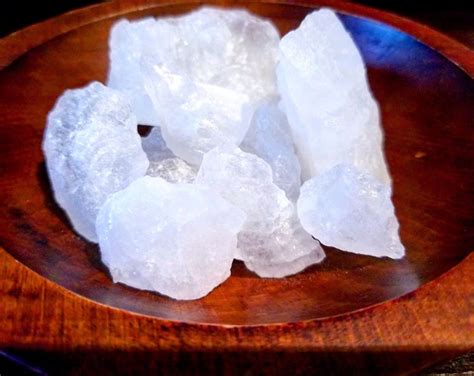 Alum Stone Crystals A Set of Alum Crystals - Etsy