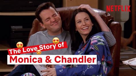 The Full Monica and Chandler Story | Friends | Monica and chandler, Friends funny moments ...