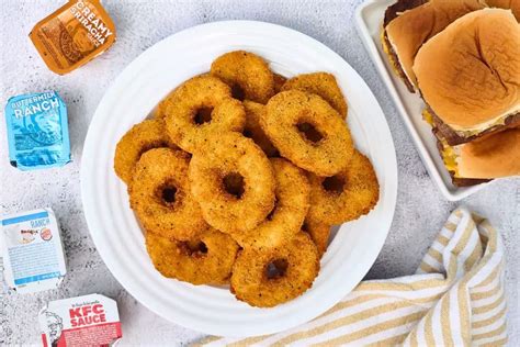 Crispy White Castle Chicken Rings with Air Fryer Magic! - Dinners Done Quick