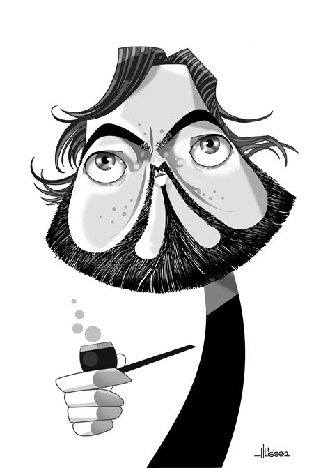 Julio Cortázar | Caricaturas, Caricaturas de pessoas, Escritores