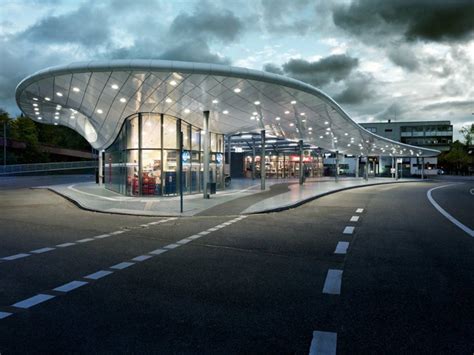 architecture now and The Future: BUS STATION BY BLUNCK+MORGEN ARCHITEKTEN