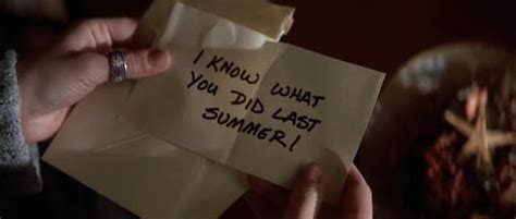 I know what you did last summer! - I Know What You Did Last Summer Photo (24296851) - Fanpop