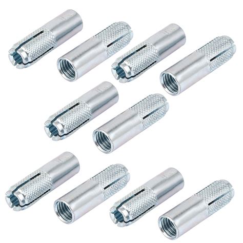 M10 Male Threaded Expansion Bolt Sleeve Anchors 40mm Long 10 Pcs - Walmart.com