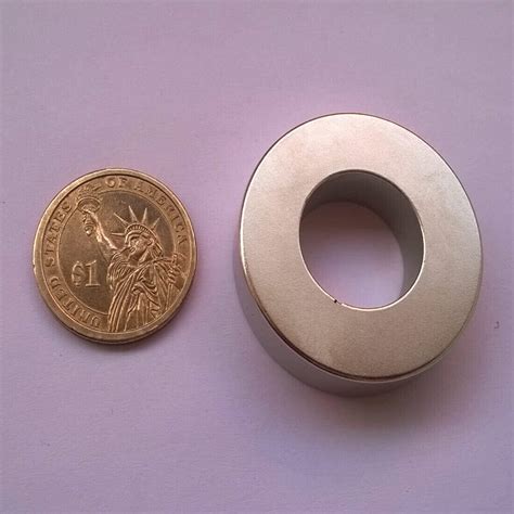 OD40 x ID20 x 10mm Neodymium Magnet - Strong Ring - Patel Magnets