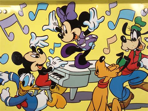 How much is DISNEY METAL TRAY Mickey Minnie Donald Pluto Goofy (Disney, PAX, c. 1990s) worth ...