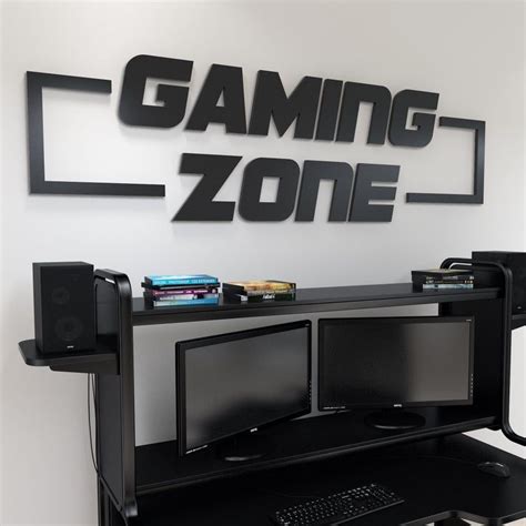 Gamer kamer inrichting Kansspelzone Gamer-kamerteken | Etsy | Gamer kamer, Tienerjongen kamers ...