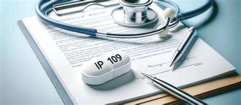 IP 109 Pill: Usage and Side Effects