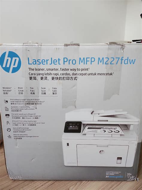 HP LaserJet Pro MFP M227fdw, Computers & Tech, Printers, Scanners & Copiers on Carousell