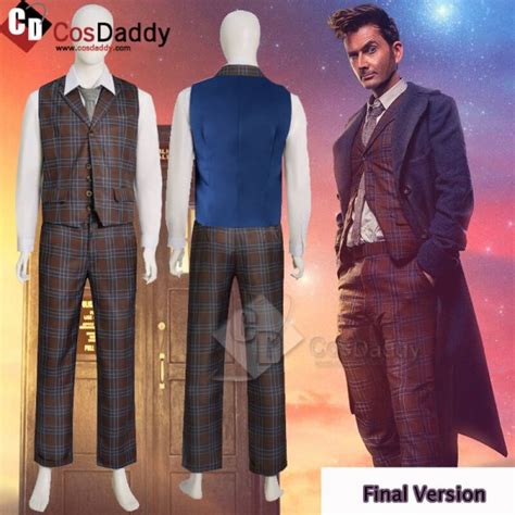 CosDaddy 14th Doctor Cosplay Fourteenth Doctor Coat David Teenant ...