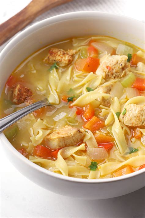 Cajun Chicken Noodle Soup - The Toasty Kitchen