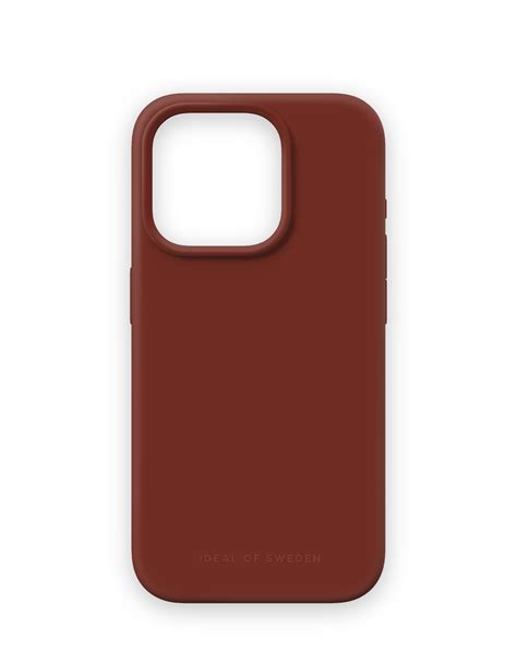 Silicone Case iPhone 15 Pro Dark Amber | phone_cases from IDEAL OF SWEDEN
