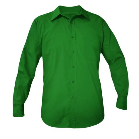 Emerald Green Buttondown Shirt Long Sleeve – Cutton Garments