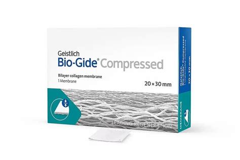 Geistlich Bio-Gide Compressed Membrane Dental Bilayer Collagen at best price in Amritsar