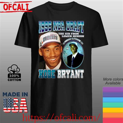 Official 1996 NBA Draft The Kid From Lower Merion Kobe Bryant Shirt, Hoodie, Longsleeve ...