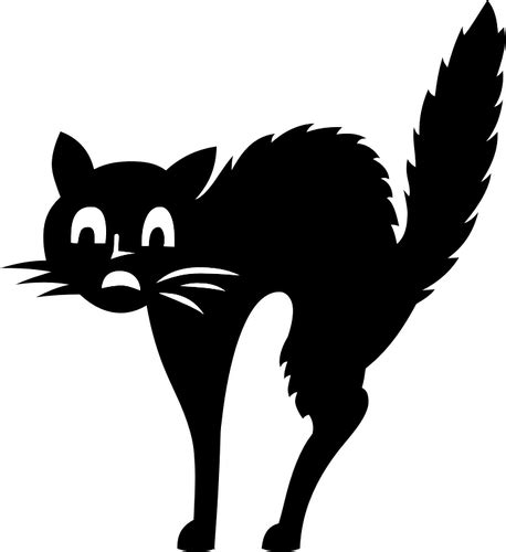 Scared cat | Public domain vectors