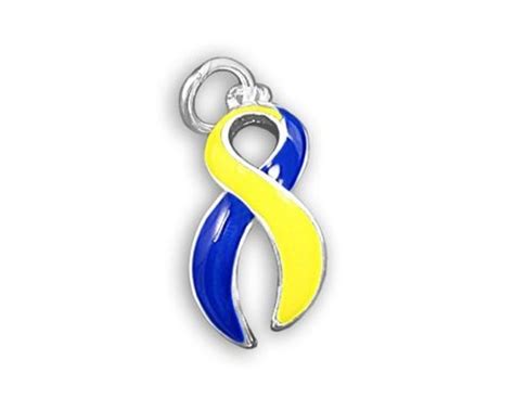 Down Syndrome Awareness Ribbon charm on Storenvy