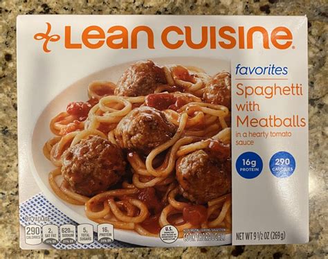 Lean Cuisine Favorites: Spaghetti with Meatballs - Paula Eats