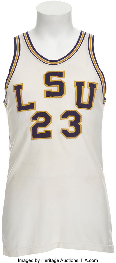 1967-68 Pete Maravich Game Worn Jersey.... Basketball Collectibles ...