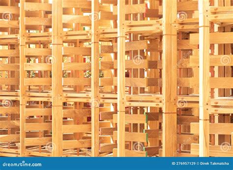 Construction Details with Teak Wood. Wood Joints Detail with Wooden Dowel Joints Stock Image ...
