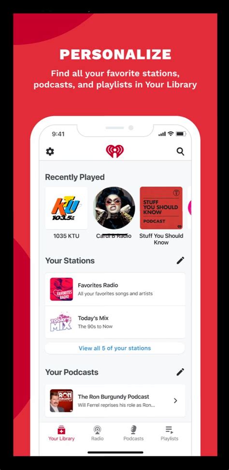 iHeartRadio App Mobile App | The Best Mobile App Awards