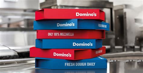 Domino's New U.K Pizza Boxes | Dieline - Design, Branding & Packaging Inspiration