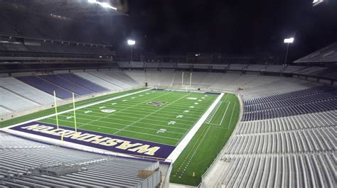 Husky Stadium Update - The lights are on! - UW Dawg Pound