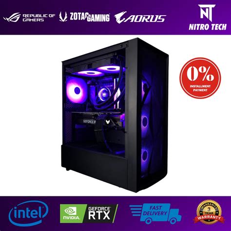 Full Set Budget Gaming PC - Intel i3 12100F / 10105F / i5 12400F ...