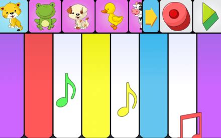 Animal sounds piano for kids - Kidstatic Apps