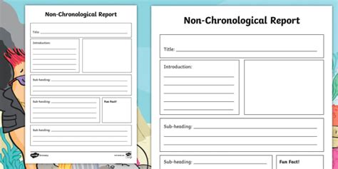 Non-Chronological Report For A Template - Teaching Resources