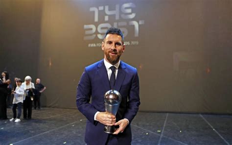 Messi wins the 'The Best' award