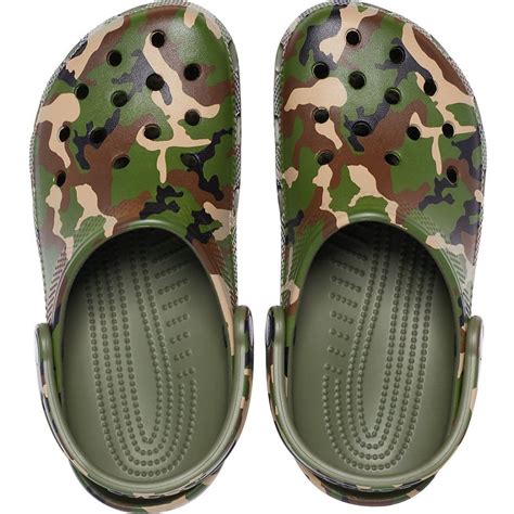 Crocs Crocs Classic Printed Camo Army Green / Multi (UX5) 206454-3TC Unisex Clogs - Crocs from ...