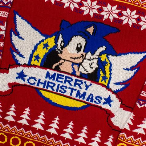 Official Classic Sonic the Hedgehog Christmas Jumper / Ugly Sweater – SEGA SHOP UK