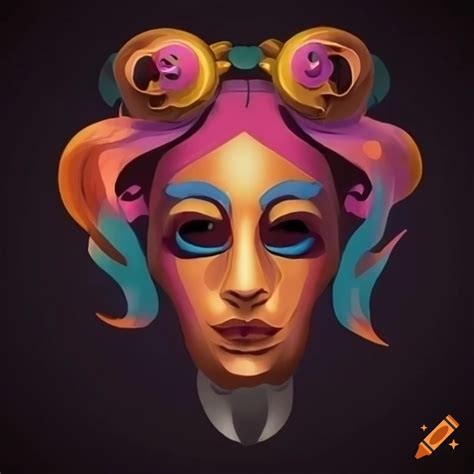 Stylized mask design