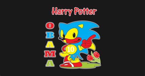 Harry Potter Obama Sonic 10 - Bootleg - Onesie | TeePublic