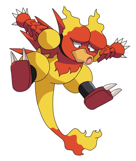 Magmar Pokemon PNG Isolated Photo - PNG Mart