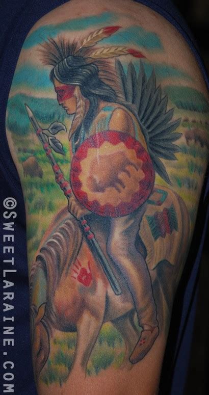 Buffalo Native American by Sweet Laraine: TattooNOW