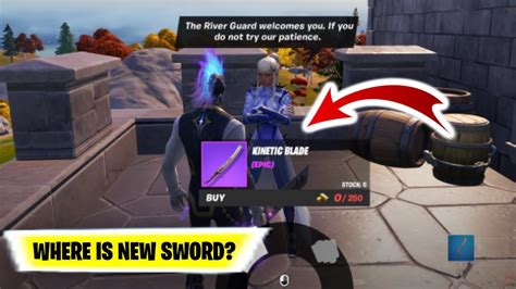 Where to find SWORD in fortnite | How to get the NEW SWORD in fortnite ...