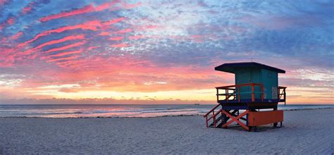 Free Photo | Miami south beach sunrise