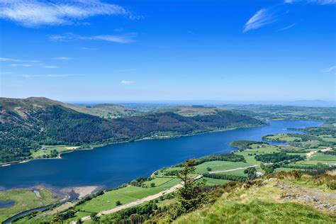 Bassenthwaite in all it’s glory viewed from the summit of Dodd | Lake ...