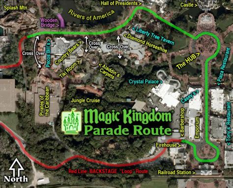 Disney World Parade Route Map | Zip Code Map