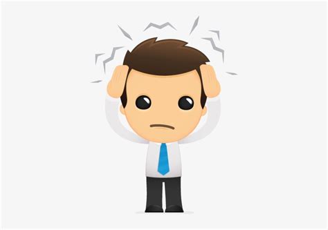 The @presencetech Blog - Frustrated Person Cartoon - Free Transparent PNG Download - PNGkey