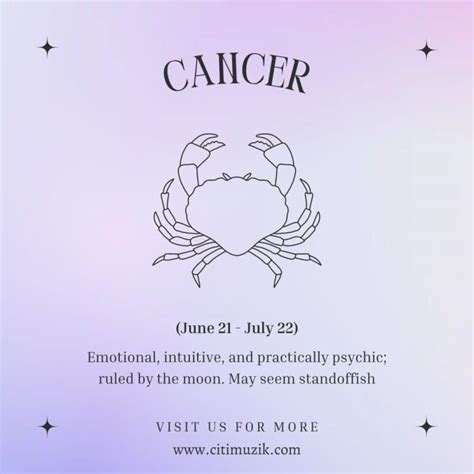 What Zodiac sign is July? — citiMuzik