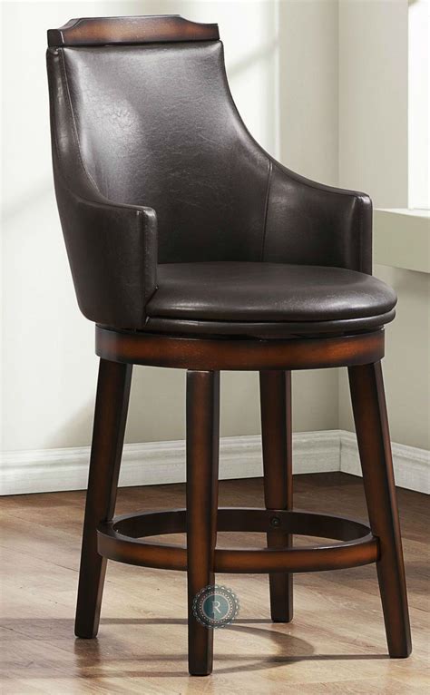 Bayshore Swivel Pub Height Chair Set of 2 from Homelegance - Available at a price that’s ...