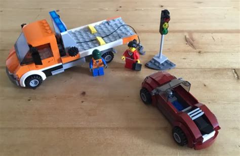 LEGO CITY 60017 Flatbed Truck - Wrecker/Breakdown Truck £10.00 - PicClick UK