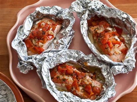 Salmon Baked in Foil Recipe | Giada De Laurentiis | Food Network