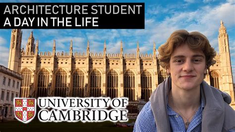 A DAY IN THE LIFE OF A CAMBRIDGE ARCHITECTURE STUDENT (First Year; Trinity Hall; during COVID ...